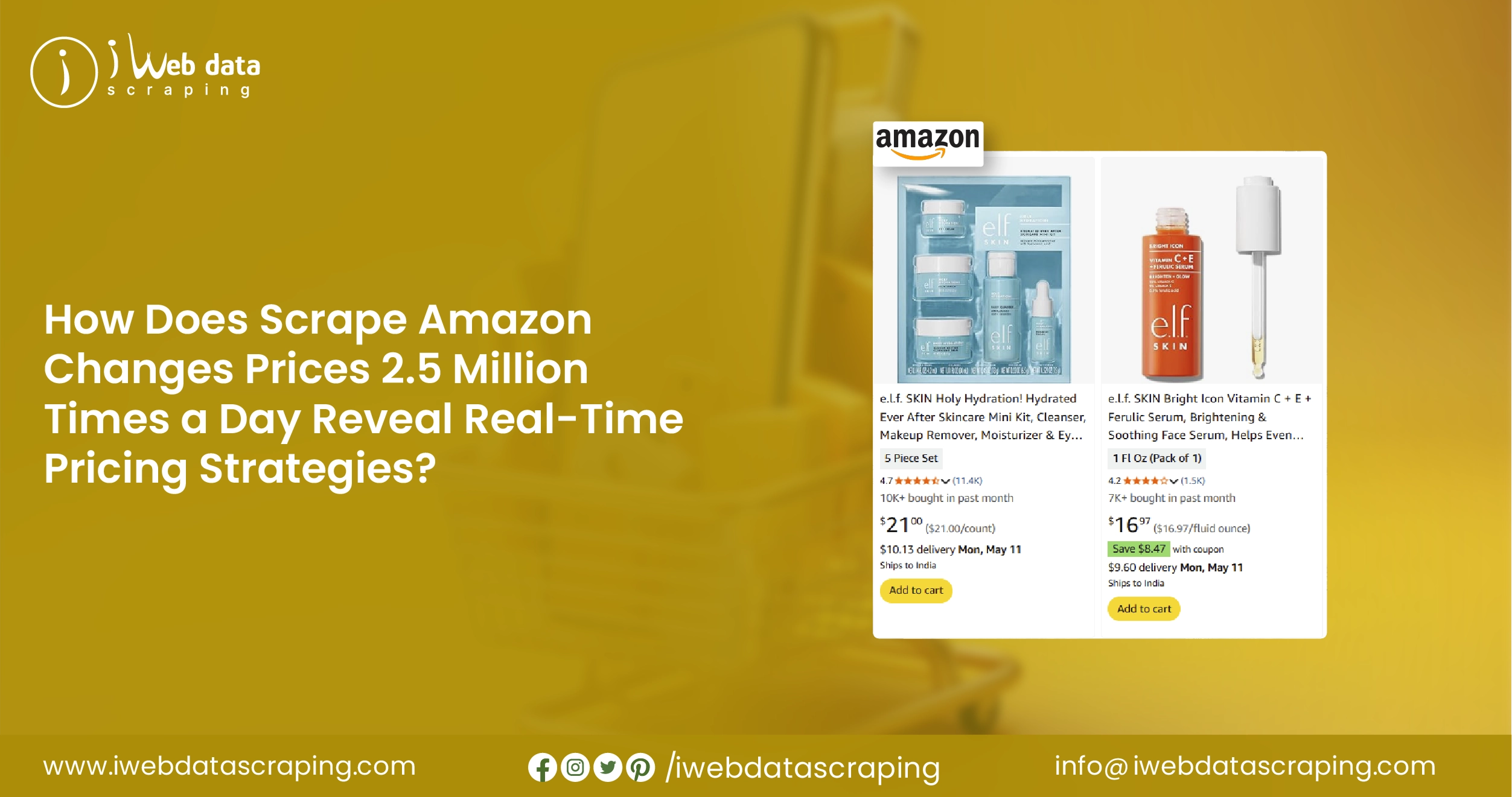 How Does Scrape Amazon Changes Prices 2.5 Million Times a Day Reveal Real-Time Pricing Strategies?